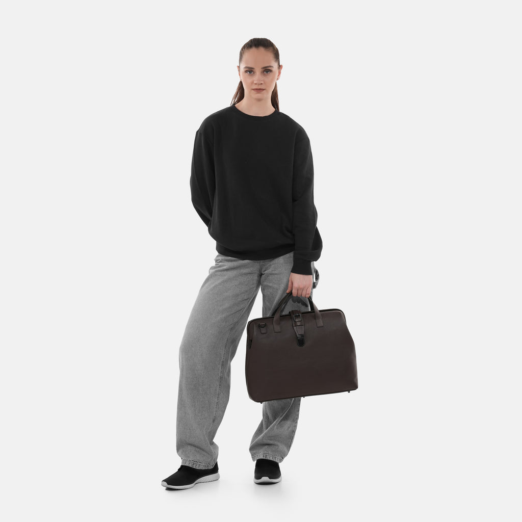 Athens Leather Briefcase