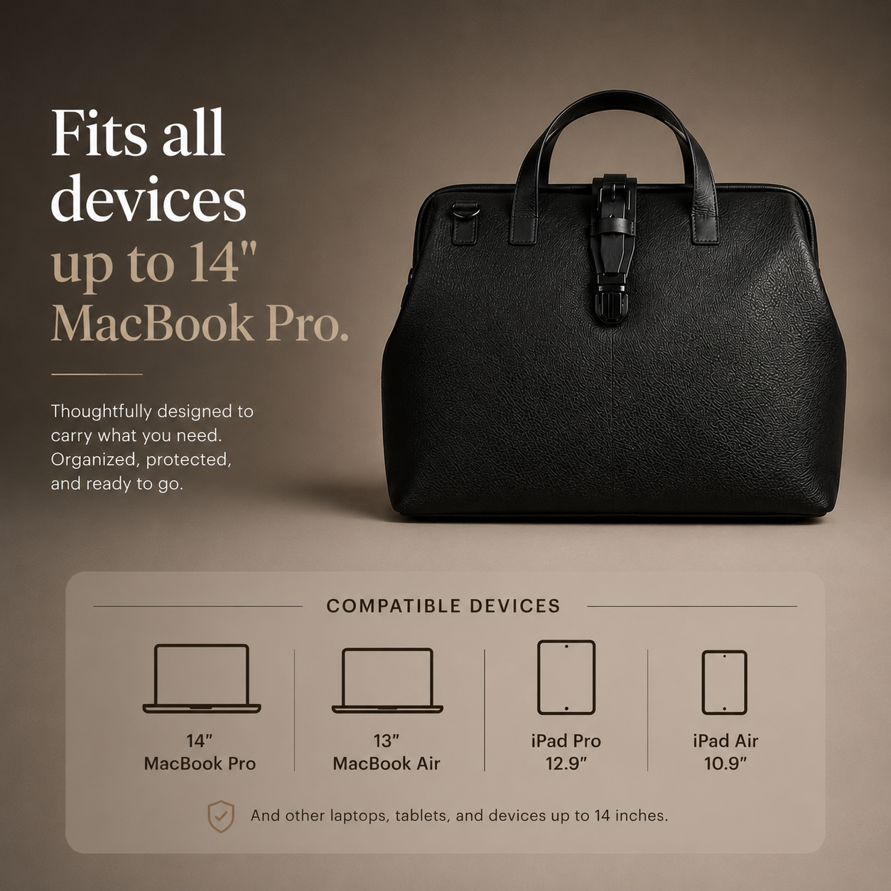 ab earth leather briefcase backpack m43 Leather Office Bag – Athens Leather Briefcase