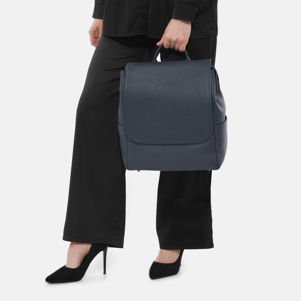 Donna Leather Diaper Bag