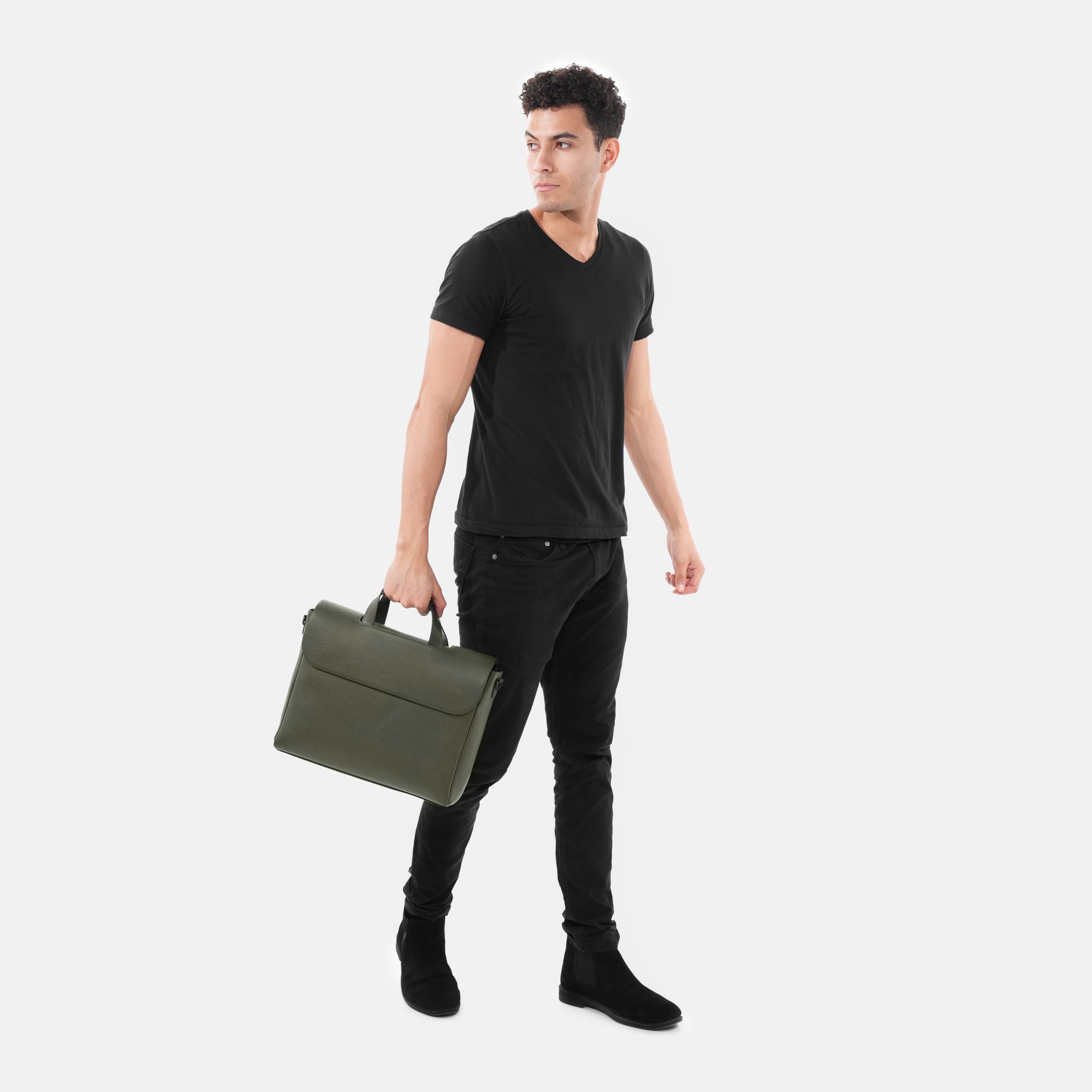 Muse Leather Briefcase