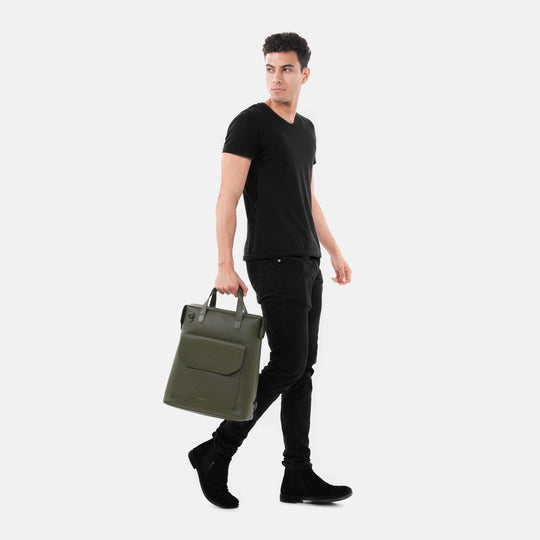 Austin Convertible Leather Bag