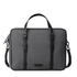 grey canvas briefcase