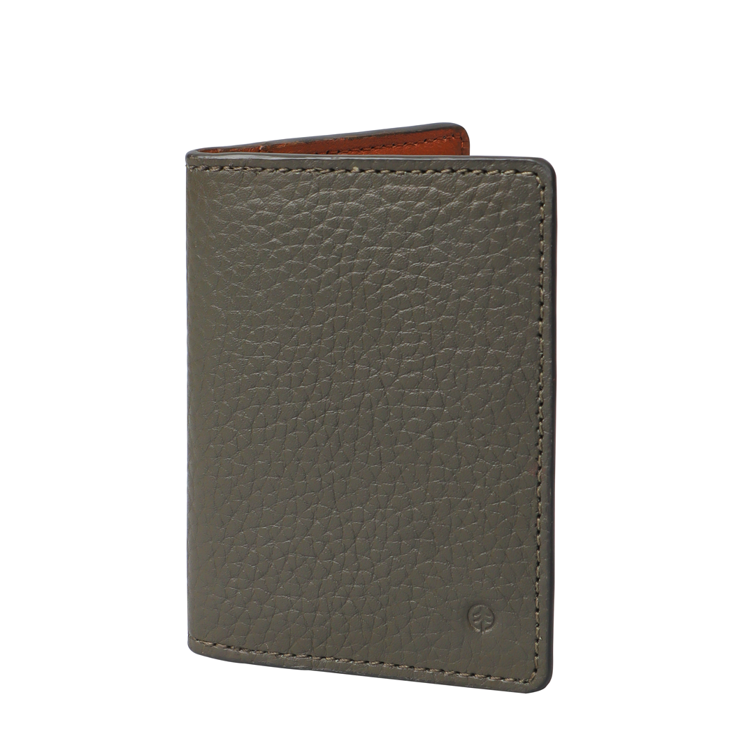 business card leather wallet