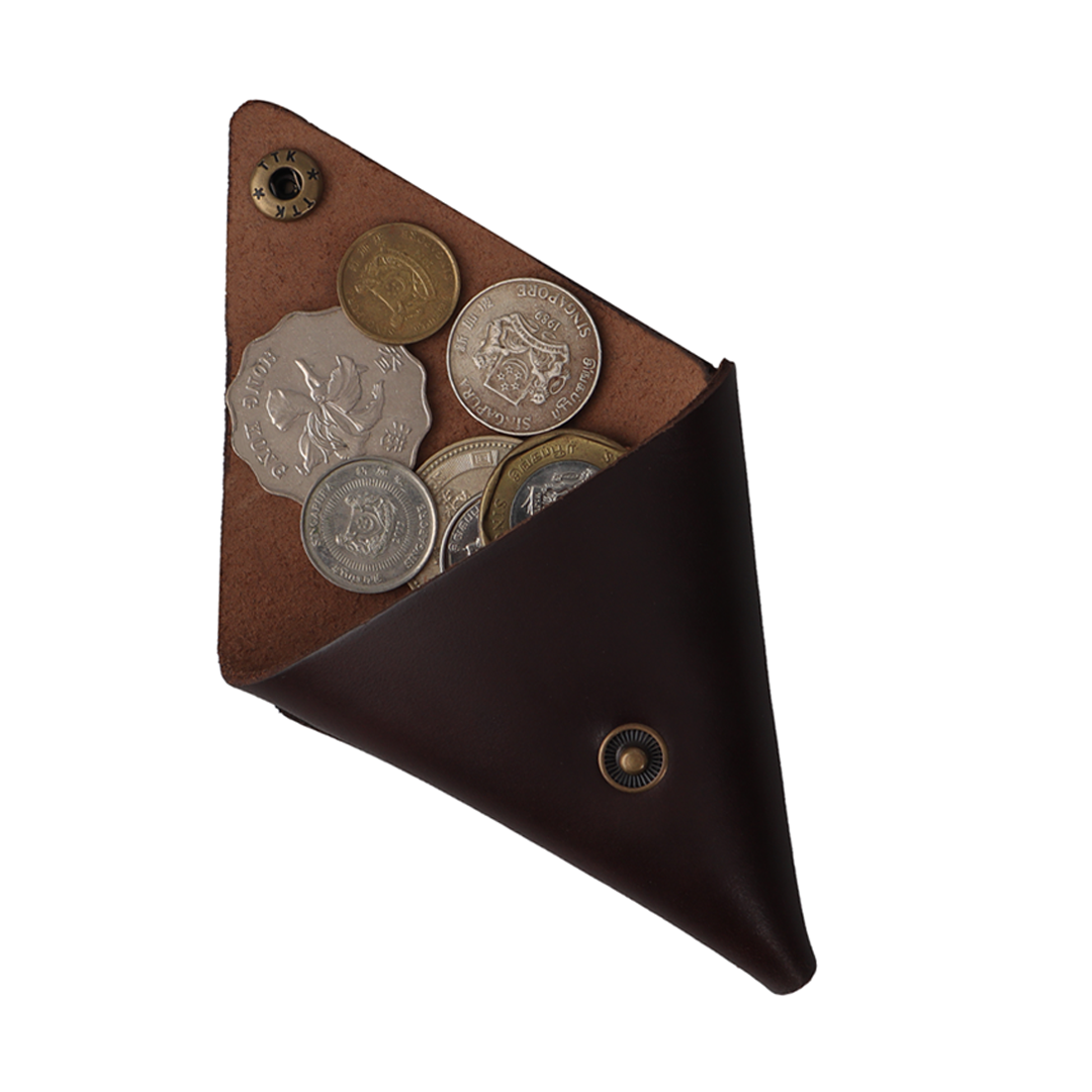leather coins pouch
