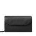 Havana Leather Wallet in Black, Full-Grain Leather