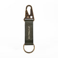 Performance Key Holder in Olive, Full-Grain Leather
