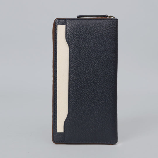 chequebook leather wallet for Women