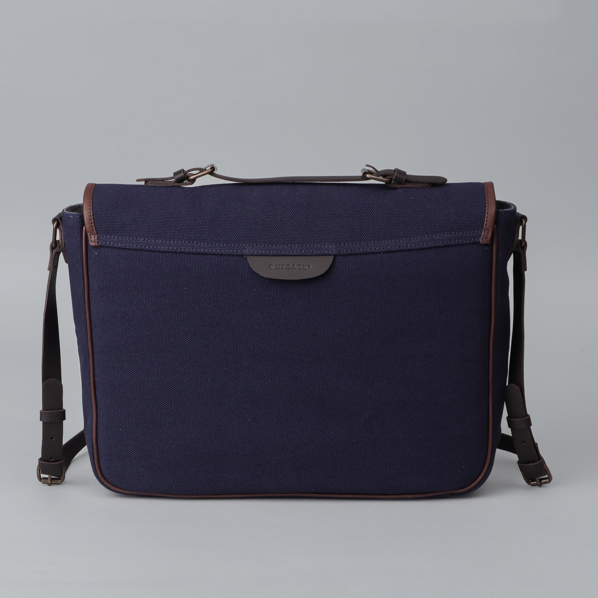 navy canvas briefcase for women