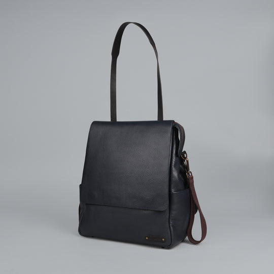 Donna Leather Diaper Bag