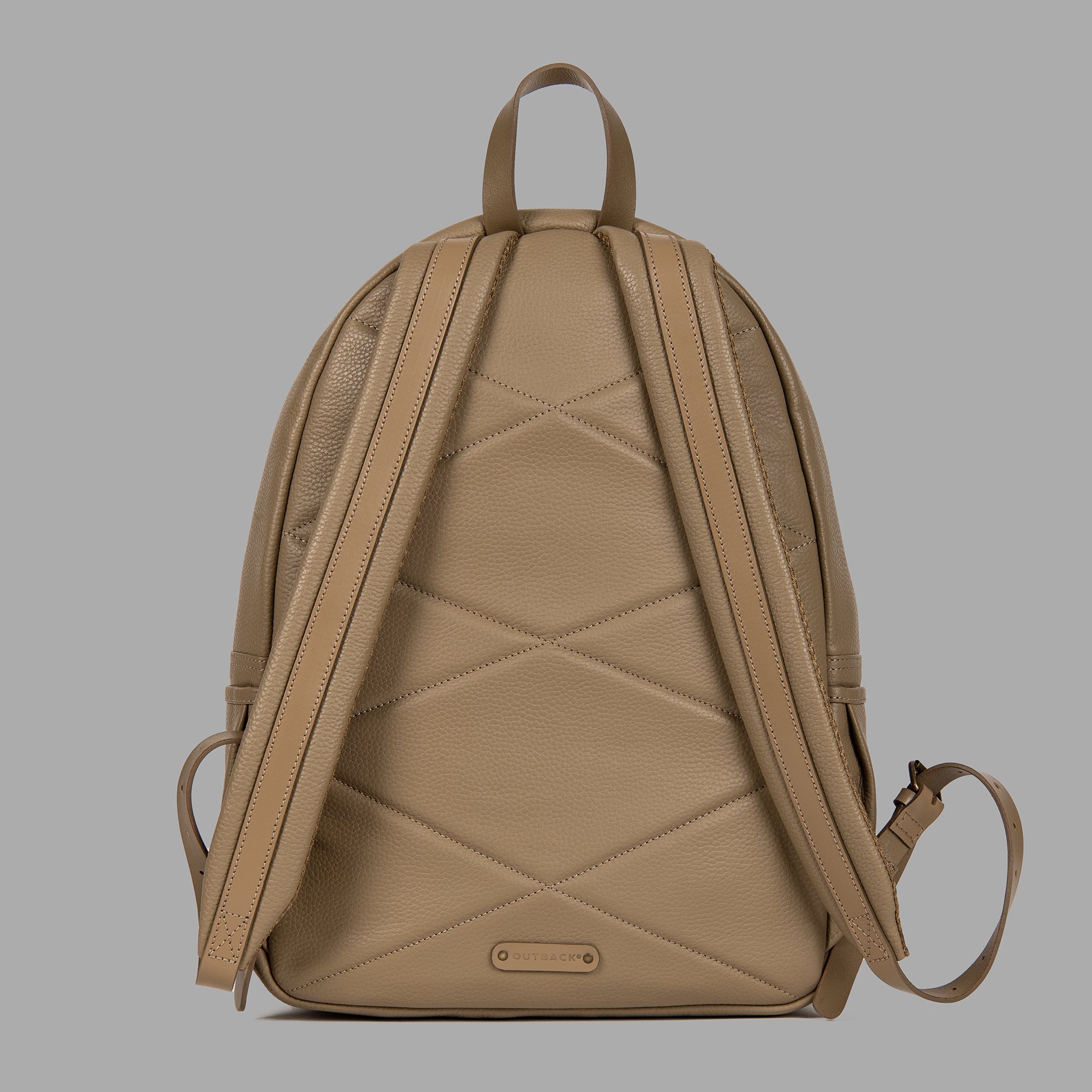 Weaved Journey Leather Backpack