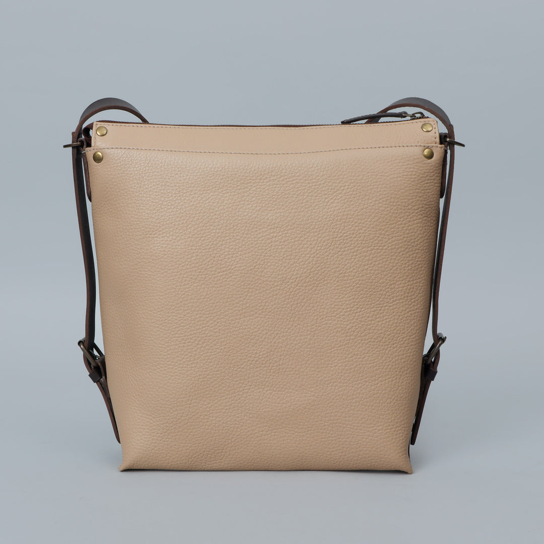 Jersey Leather Crossbody Bag