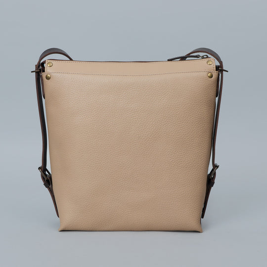 Jersey Leather Crossbody Bag