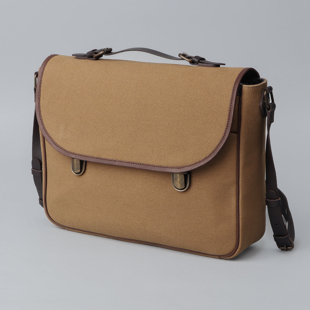 office canvas briefcase