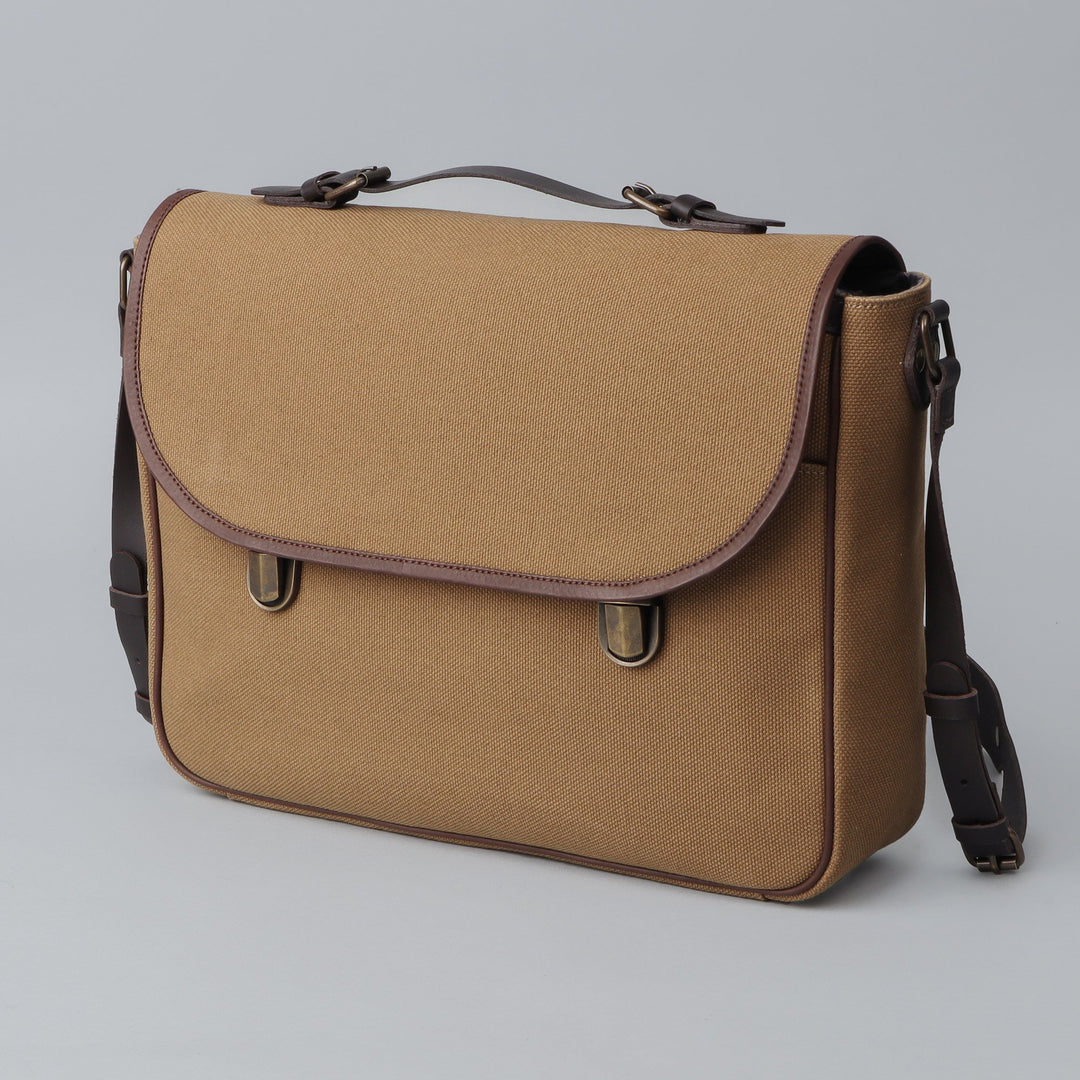office canvas briefcase