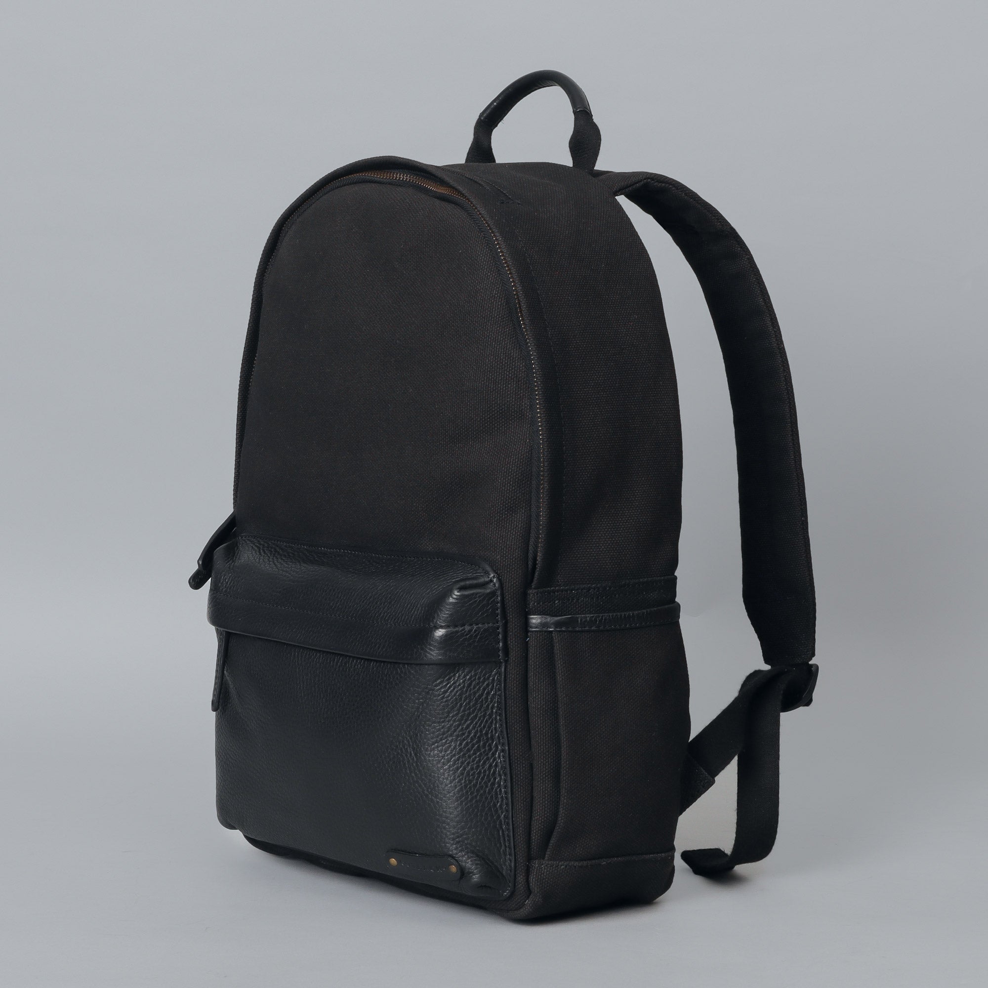 black canvas backpack for men