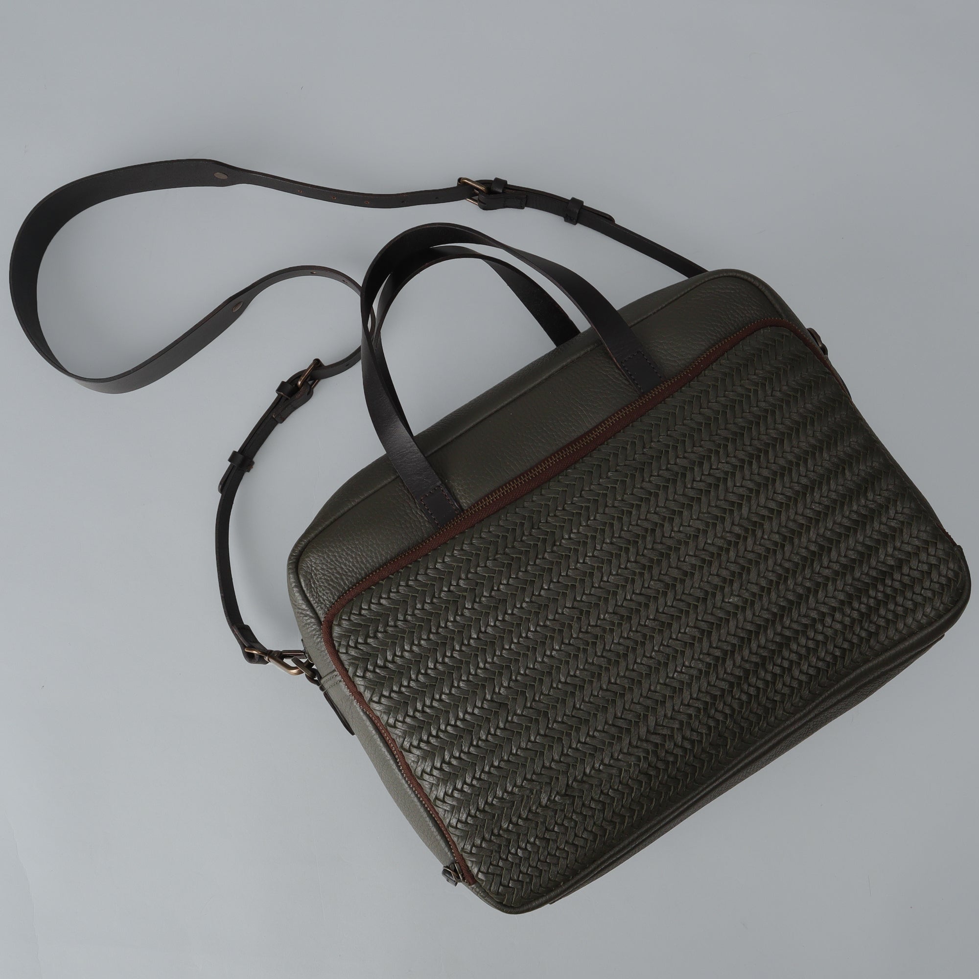 Boston Leather Briefcase