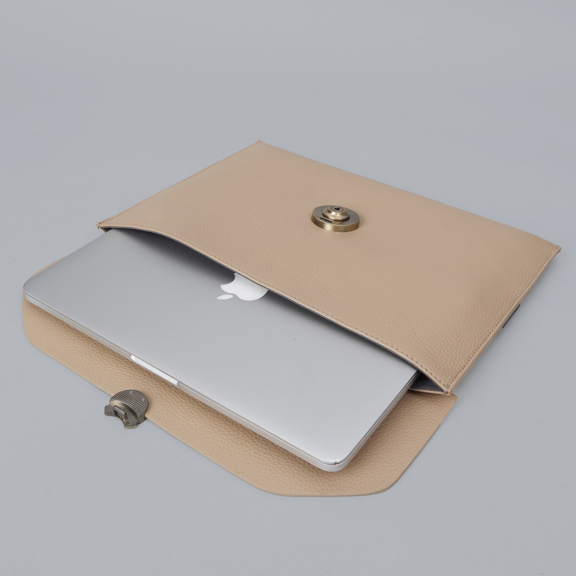 Havana Leather Laptop Folio