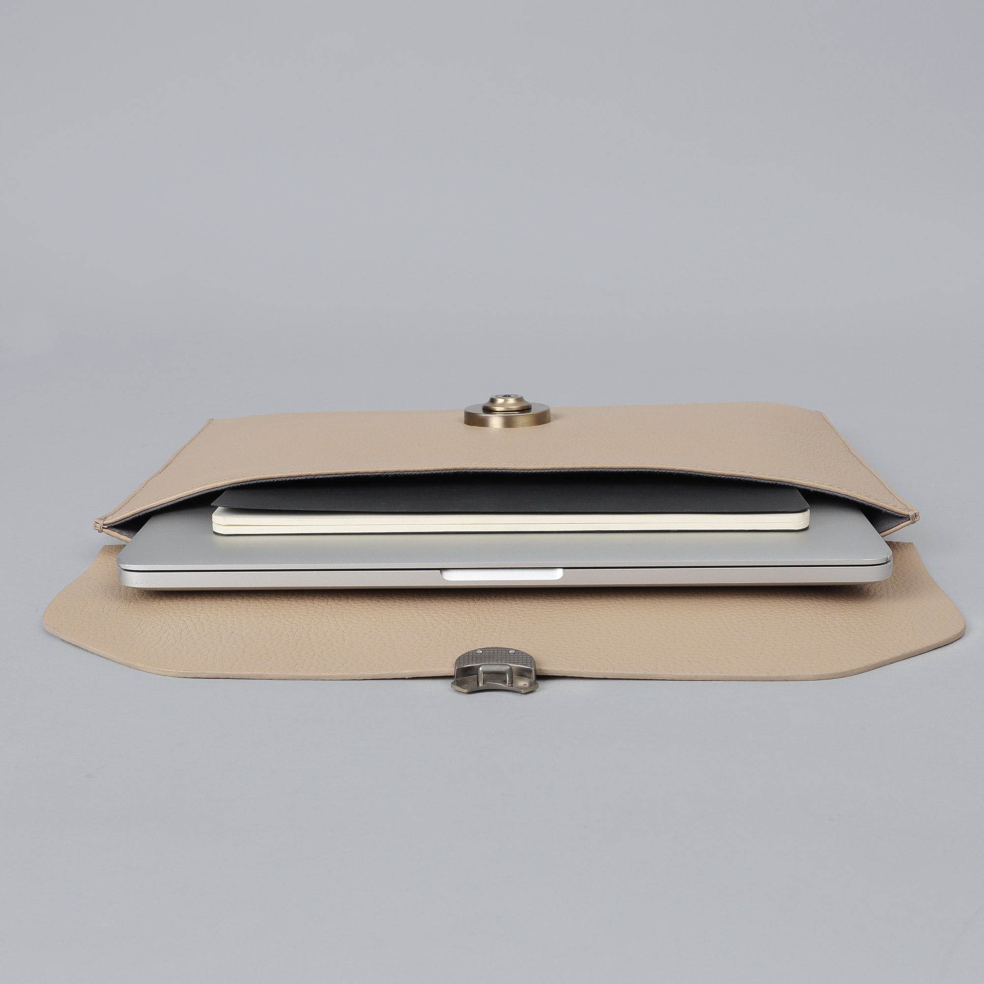 Havana Leather Laptop Folio