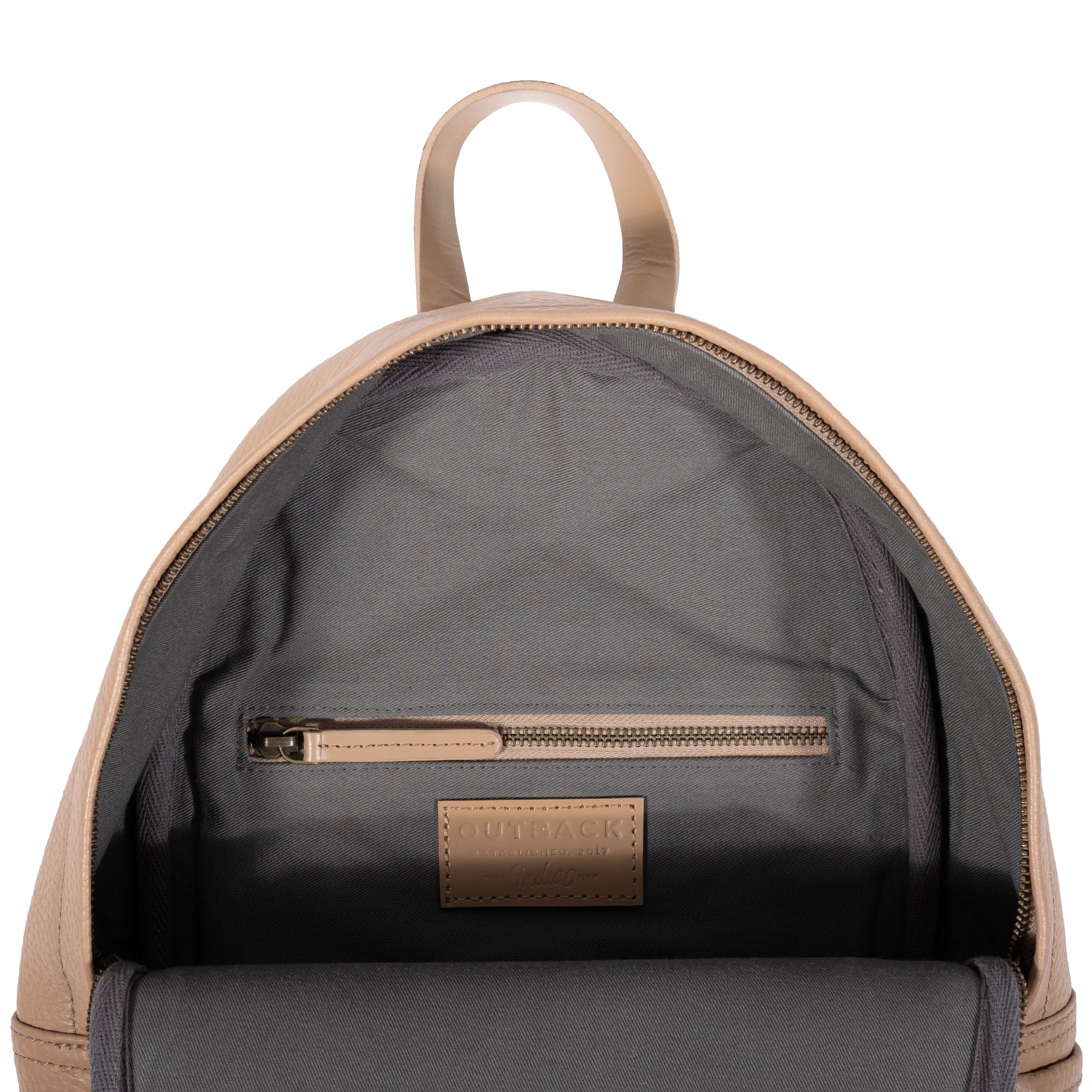 Mini Journey Leather Backpack