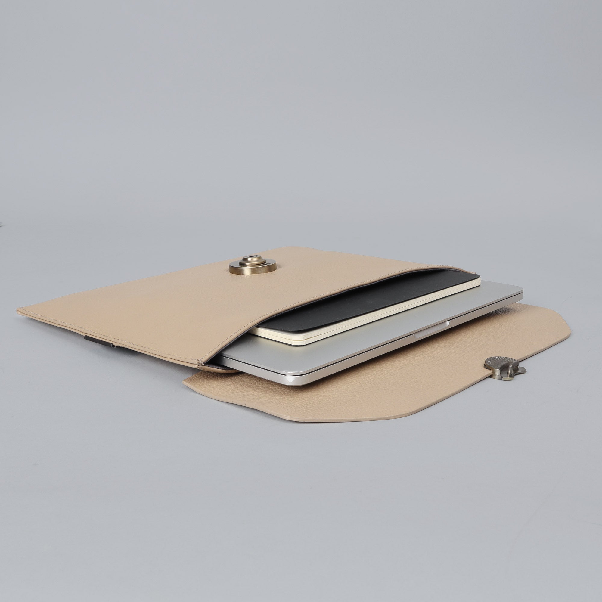 Havana Leather Laptop Folio