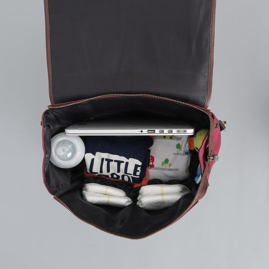 Spacious Canvas diaper bag for moms
