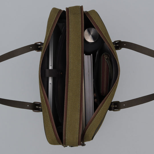 Miami Canvas Briefcase