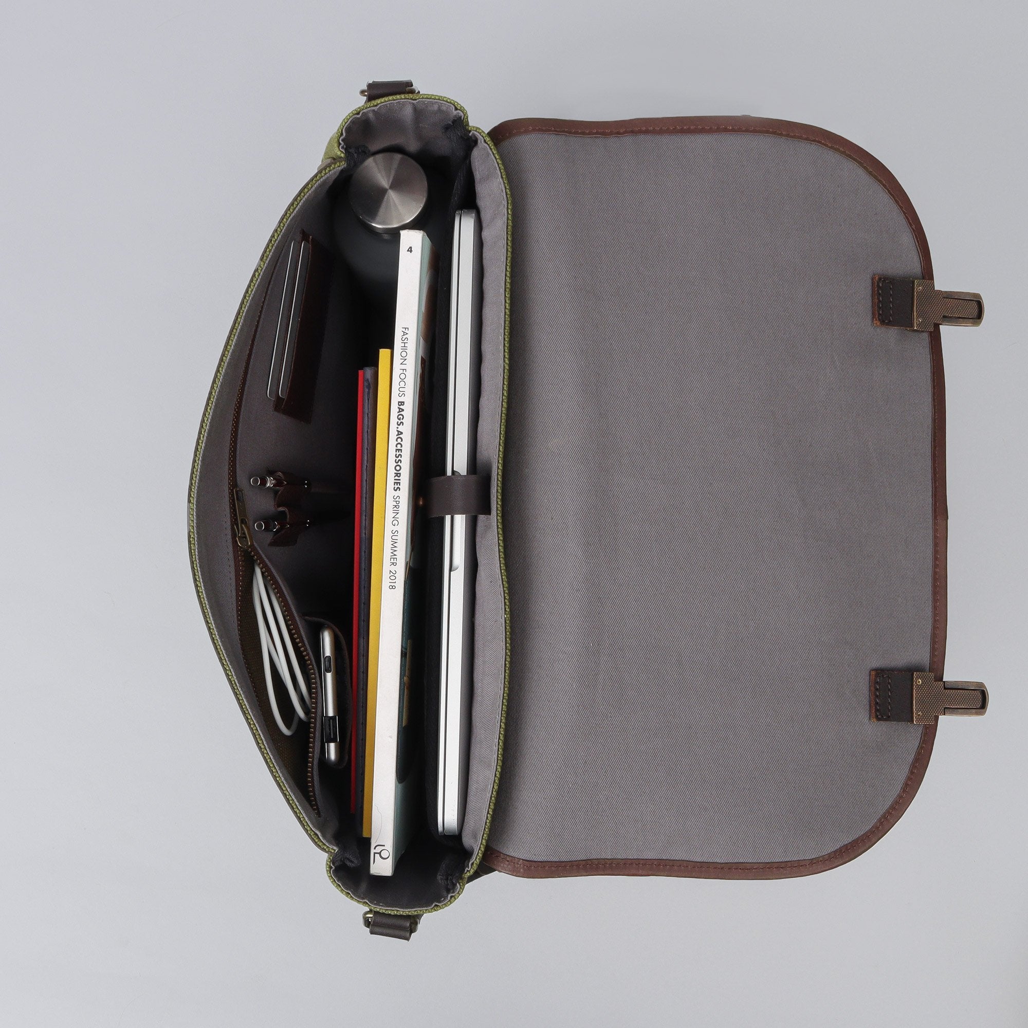 London Canvas Briefcase