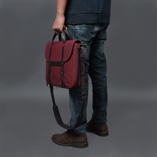 Oslo Canvas Briefcase