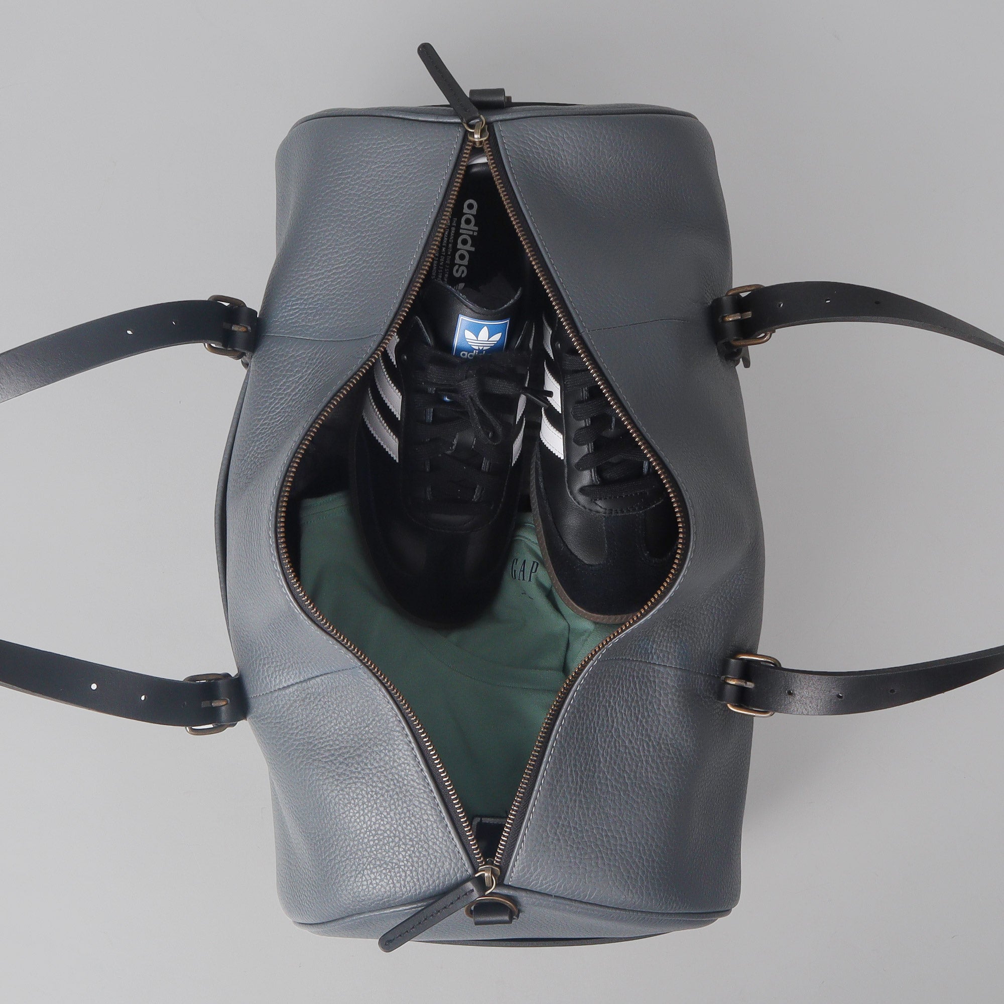 Miami Leather Gym Bag