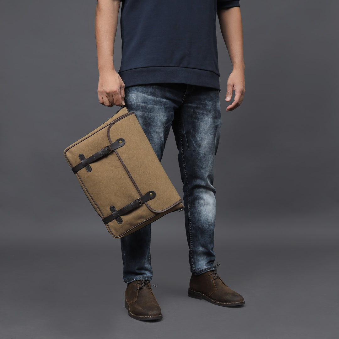 Oslo Canvas Messenger  Bag