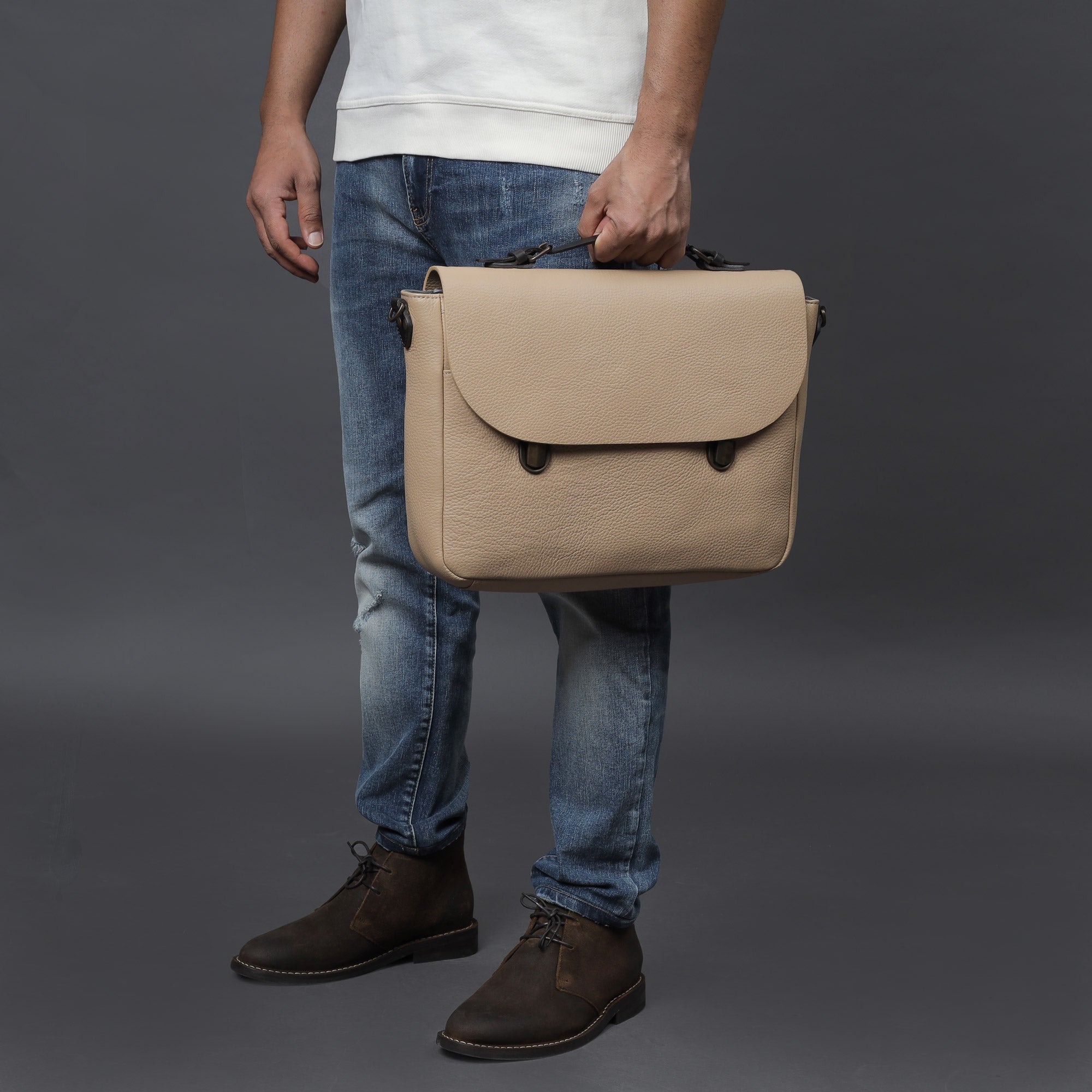 London Leather Briefcase