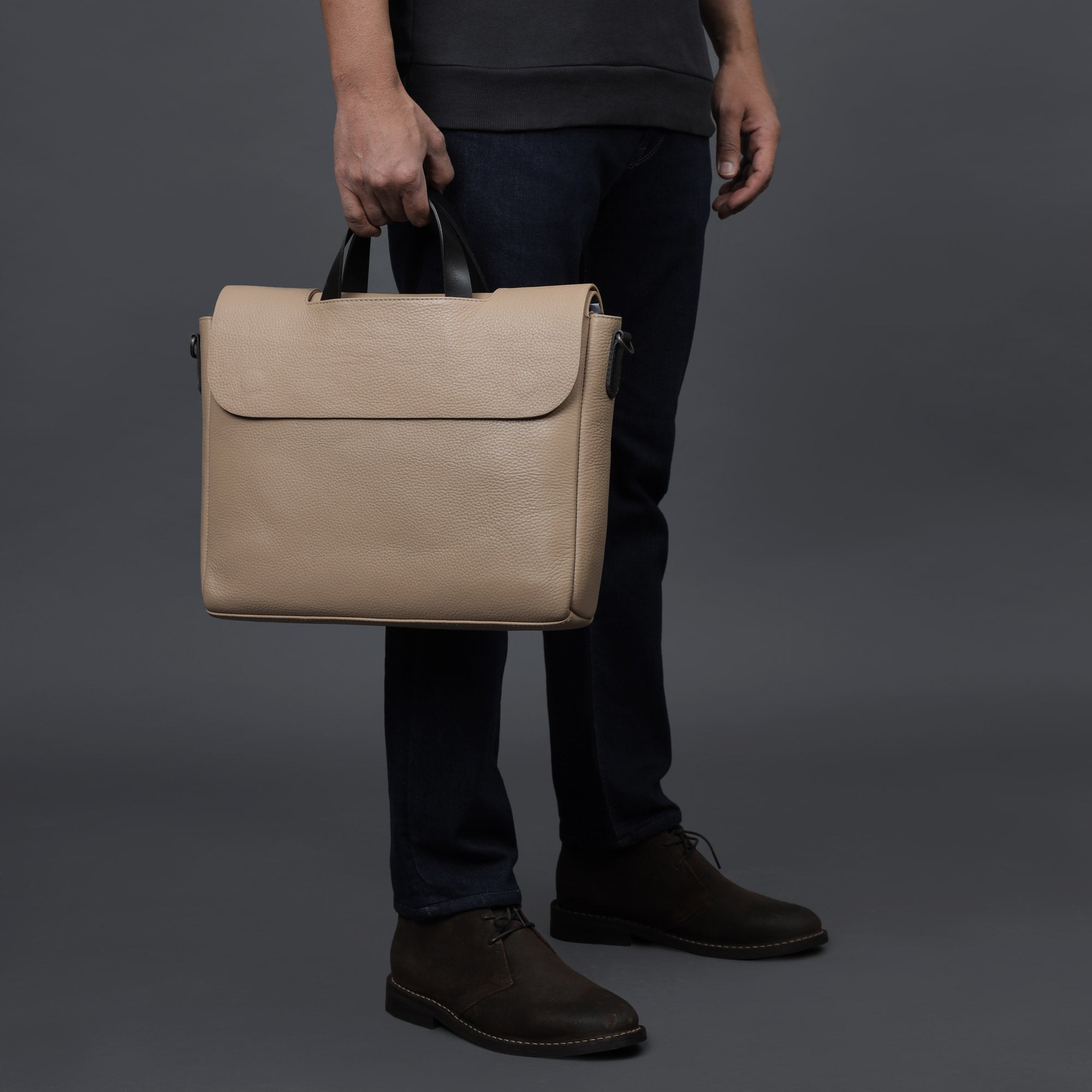 Muse Leather Briefcase