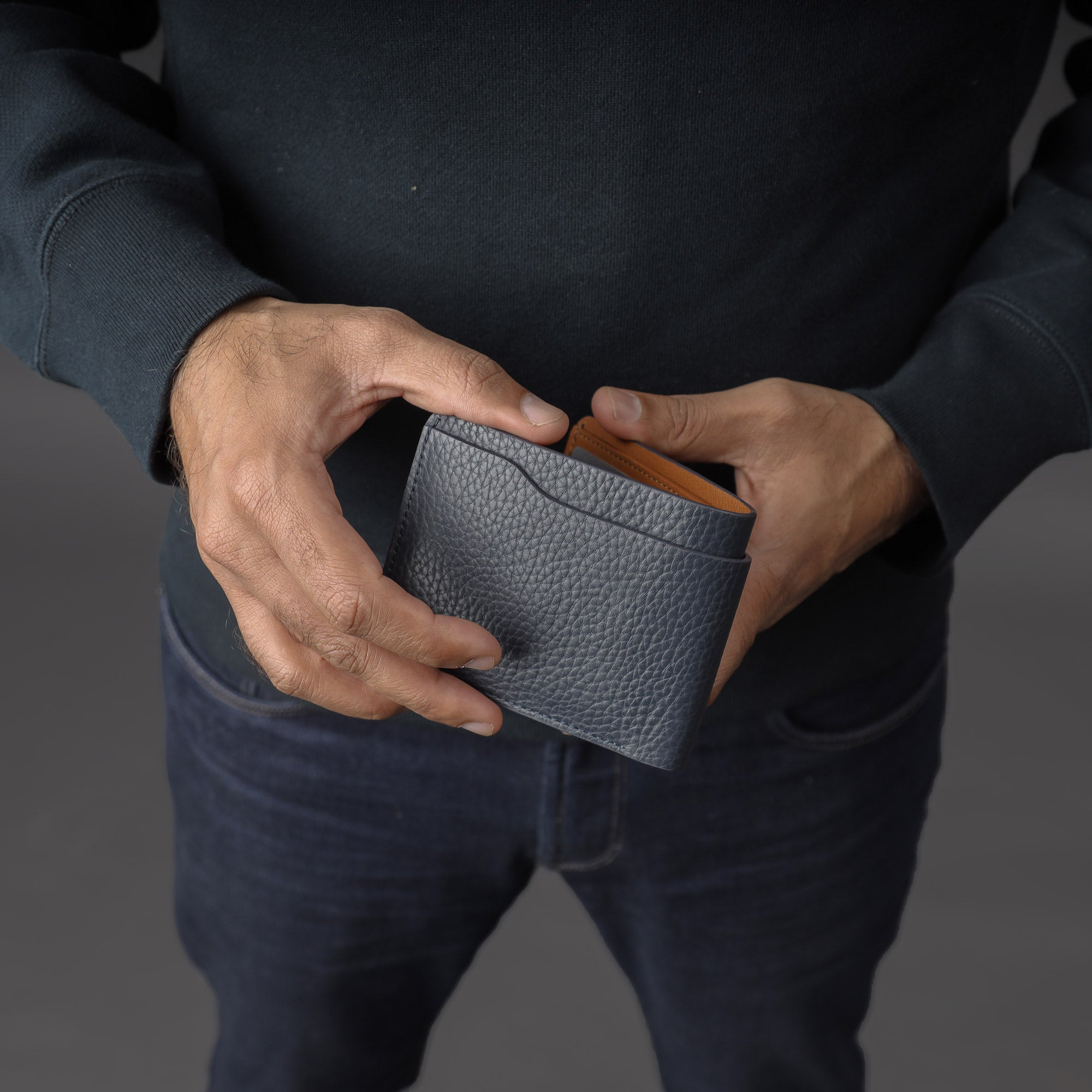 leather wallet rifd