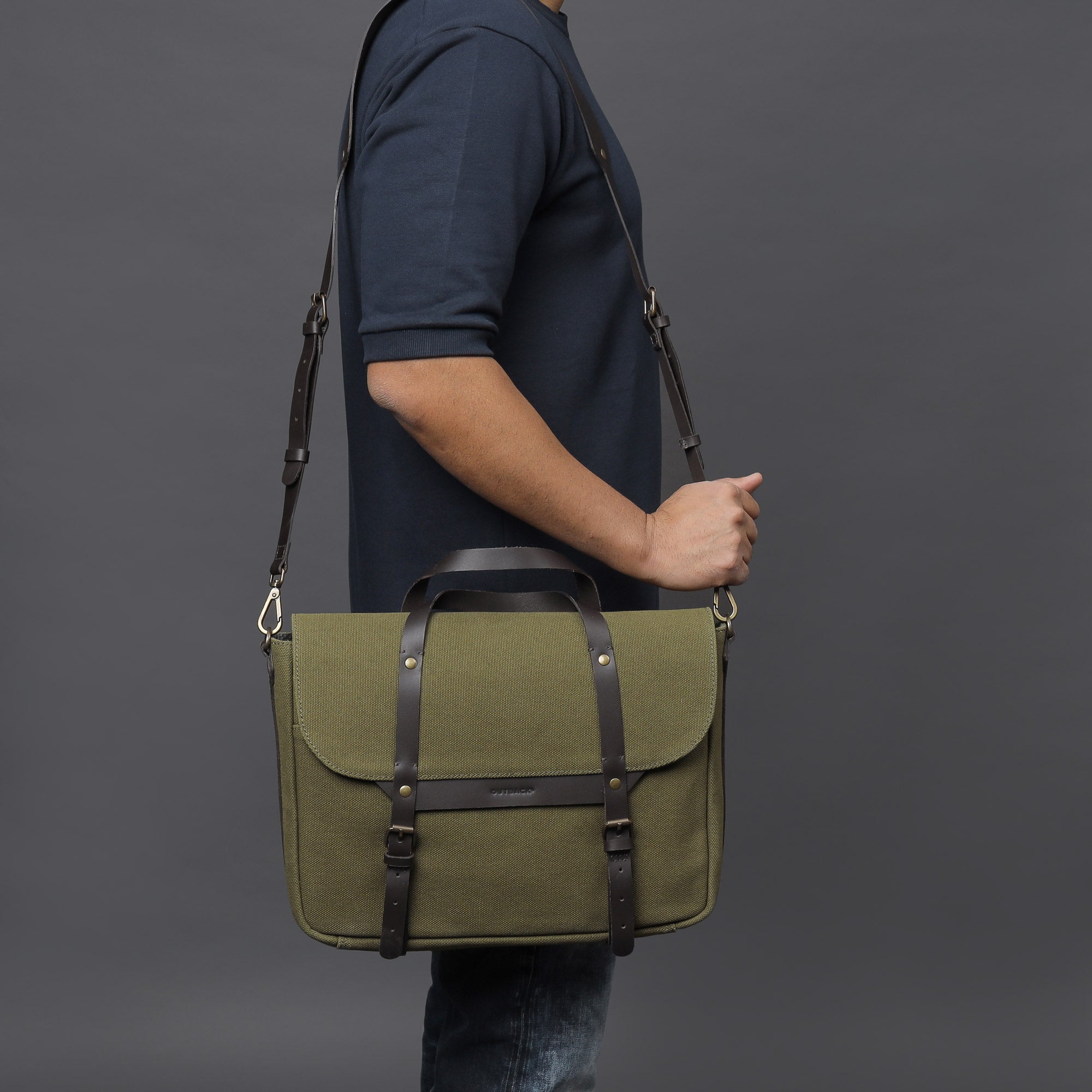 Oslo Canvas Briefcase