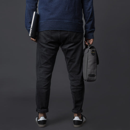 London Canvas Briefcase