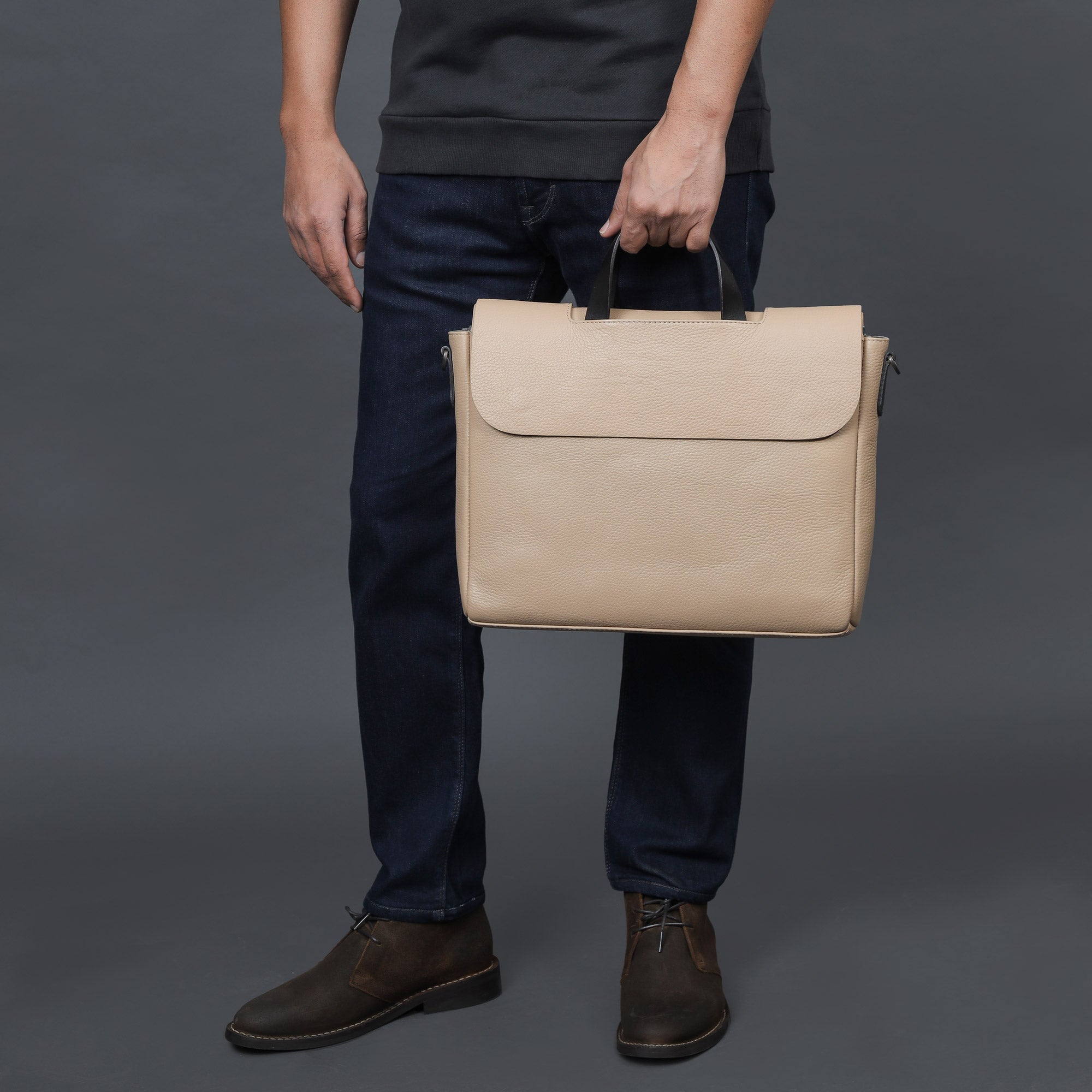 Muse Leather Briefcase