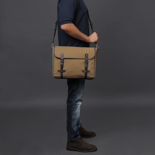 Oslo Canvas Messenger  Bag